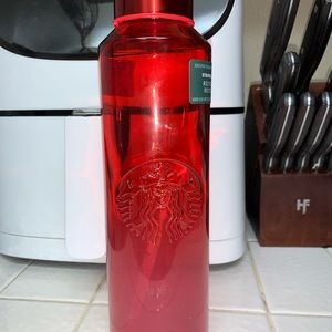 2022 Valentines Collection Red Ombré Starbucks Water Bottle